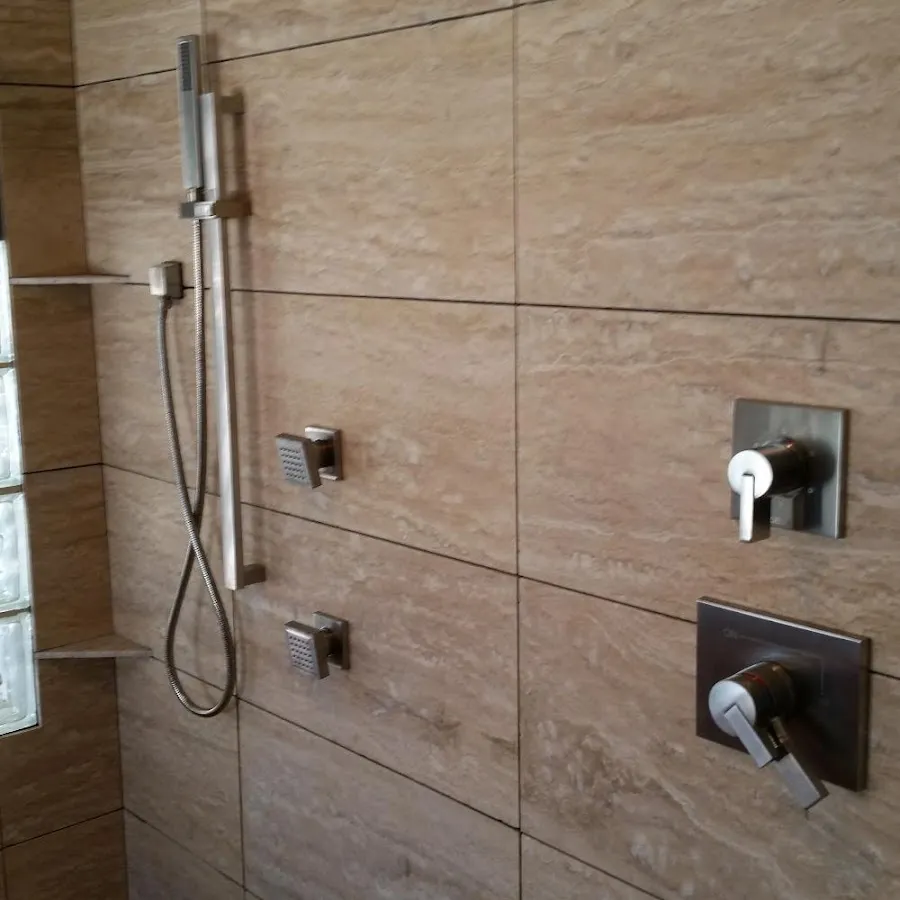 Shower fixture installation for Frozen Pipe Repair in Kenmore